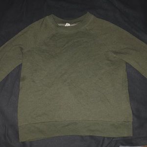 H&M Navy Green Long Sleeve Size Small
